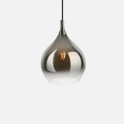 Pendant lamp Drup Large chrome shadow [Display]